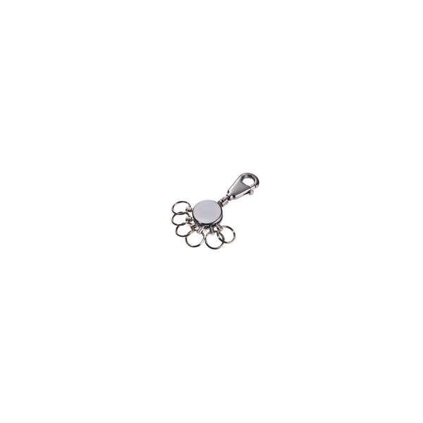 Troika KYR60-GM - Schlüsselanhänger - Schwarz - Chrom - 50 g