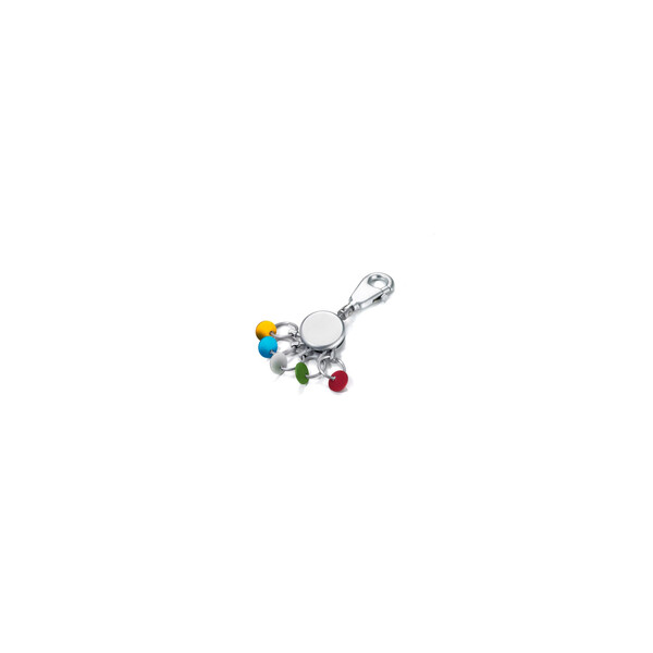 Troika KYR61-MC - Schlüsselkarabinerhaken - Mehrfarbig - Messing - Metall - Abbildung - 25 mm - 98 mm