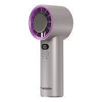 Verbatim Cooln Go IceTouch Handheld Fan gery/purple