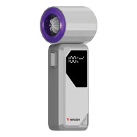 Verbatim 32340 - Cooln Go AirJet Handventilator - Grau/Violett