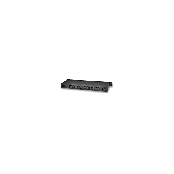 Gude switched, outlet-metered Rack PDU - IP-Steckdosenleiste - 1 HE, 2 x 16 A, 12 x IEC C13, iPV6, SSL, SNMPv3, Telnet