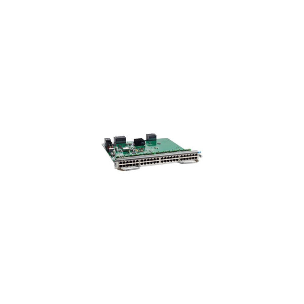 Cisco C9400-LC-48U= - Gigabit Ethernet - 10,100,1000 Mbit/s - IEEE 1588 - IEEE 802.1as - IEEE 802.3ab - IEEE 802.3af - IEEE 802.3at - IEEE 802.3az - IEEE 802.3bz,... - 823000 h - -5 - 45 °C - -40 - 70 °C