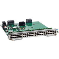 Cisco C9400-LC-48U= - Gigabit Ethernet - 10,100,1000 Mbit/s - IEEE 1588 - IEEE 802.1as - IEEE 802.3ab - IEEE 802.3af - IEEE 802.3at - IEEE 802.3az - IEEE 802.3bz,... - 823000 h - -5 - 45 °C - -40 - 70 °C