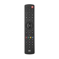 One for All Basic Contour 8 - TV - Beistellgerät - DVD/Blu-ray - Soundbar-Lautsprecher - IR Wireless - Drucktasten - Schwarz