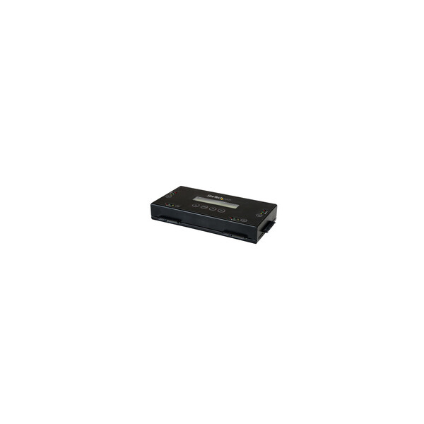 StarTech.com SSD/HDD Festplattenlöschgerät mit 4 Steckplätzen - 2,5" & 3,5" SATA - Selbständiges Sicheres Externes Festplatten Löschgerät mit 9 Löschmodi - RS232 Printer Port - NIST/DOD - Löschvorrichtung für Festplatten - Schwarz - 96 mm - 209 mm - 30 mm