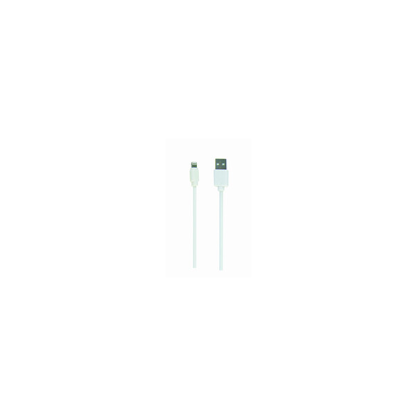 Gembird CC-USB2-AMLM-W-1M - 1 m - USB A - USB C/Lightning - Männlich - Männlich - Weiß