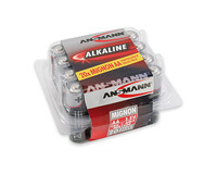 Ansmann 5015548 - Einwegbatterie - Alkali - Schwarz - Grau - 14,5 mm - 14,5 mm - 50,5 mm