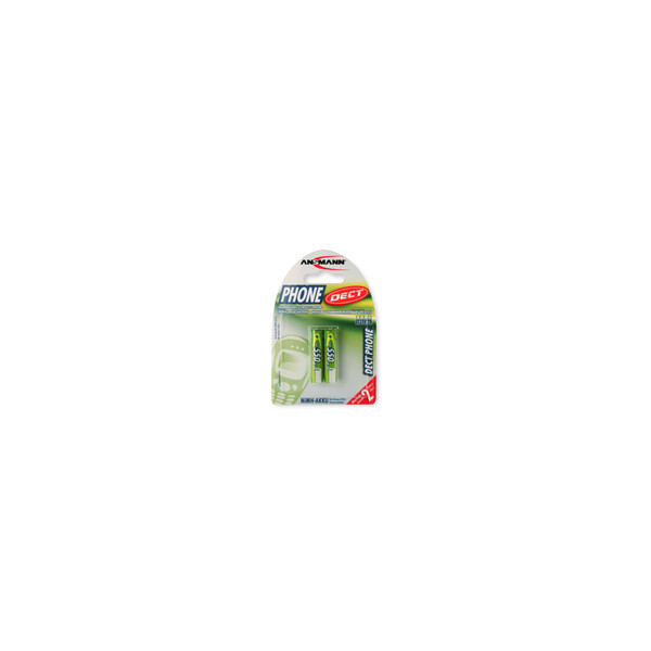 Ansmann 5035523 - Nickel-Metallhydrid (NiMH) - 1,2 V - 550 mAh - Grün - DECT phones