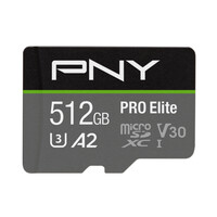 PNY PRO Elite microSDXC 512GB - 512 GB - MicroSDXC -...