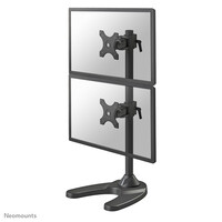 Neomounts FPMA-D700DDV Monitor-Ständer 10-27" - Freistehend/Grommet - 25,4 cm (10") - 68,6 cm (27") - 100 x 100 mm - Höhenverstellung - Schwarz