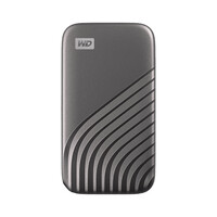 WD My Passport - 1 TB - USB Typ-C - 3.2 Gen 2 (3.1 Gen 2) - 1050 MB/s - Passwortschutz - Grau