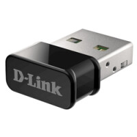 D-Link DWA-181 - Kabellos - USB - WLAN - Wi-Fi 5 (802.11ac) - Schwarz