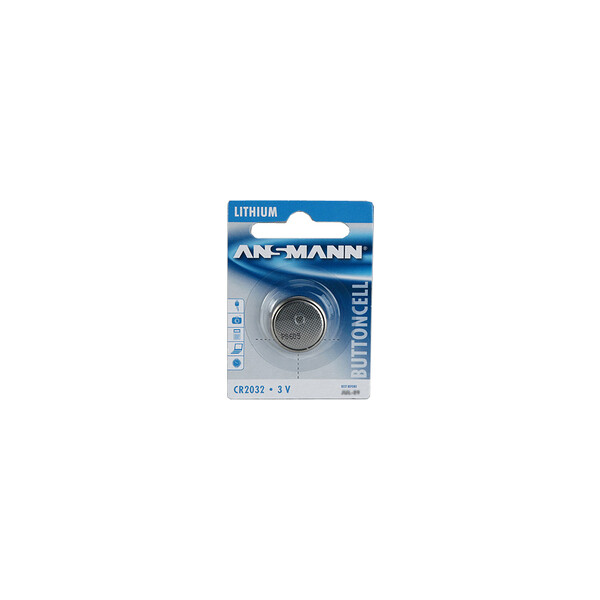 Ansmann CR 2032 - Einwegbatterie - CR2032 - Lithium - 3 V - 1 Stück(e) - Silber