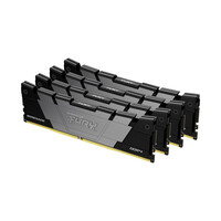 Kingston FURY 32GB 3600MT/s DDR4 CL16 DIMM (4er-Kit) Renegade Black - 32 GB - 4 x 8 GB - DDR4 - 288-pin DIMM
