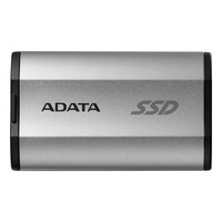 ADATA SD810 - 500 GB - USB Typ-C - USB 3.2 Gen 2x2 - 2000 MB/s - Schwarz - Silber