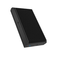ICY BOX Geh. für NVMe M.2 SSD zu Type-C USB 4 - Gehäuse - Kühlkörper