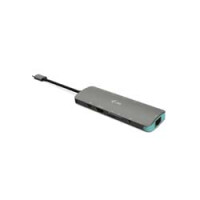 i-tec Metal USB-C Nano Docking Station 4K HDMI LAN + Power Delivery 100 W - Kabelgebunden - USB 3.2 Gen 1 (3.1 Gen 1) Type-C - 100 W - 10,100,1000 Mbit/s - Silber - Türkis - MicroSD (TransFlash) - SD