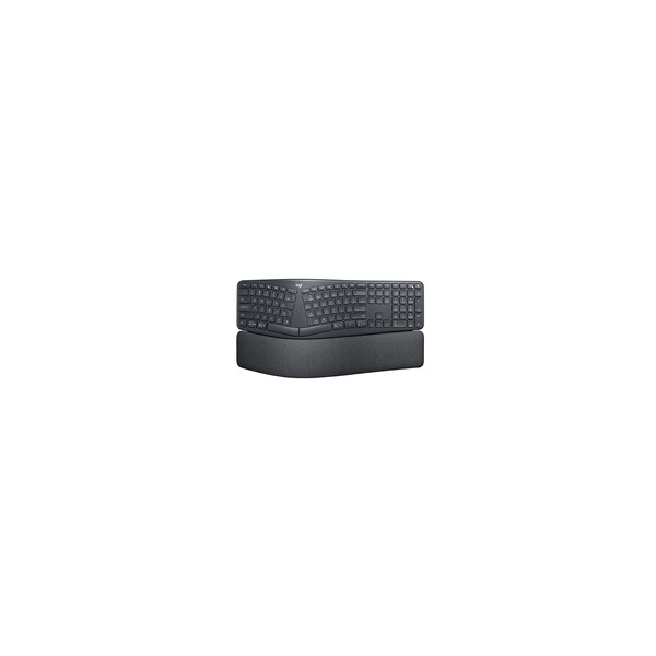 Logitech ERGO K860 - Volle Größe (100%) - Kabellos - RF Wireless + Bluetooth - QWERTZ - Graphit