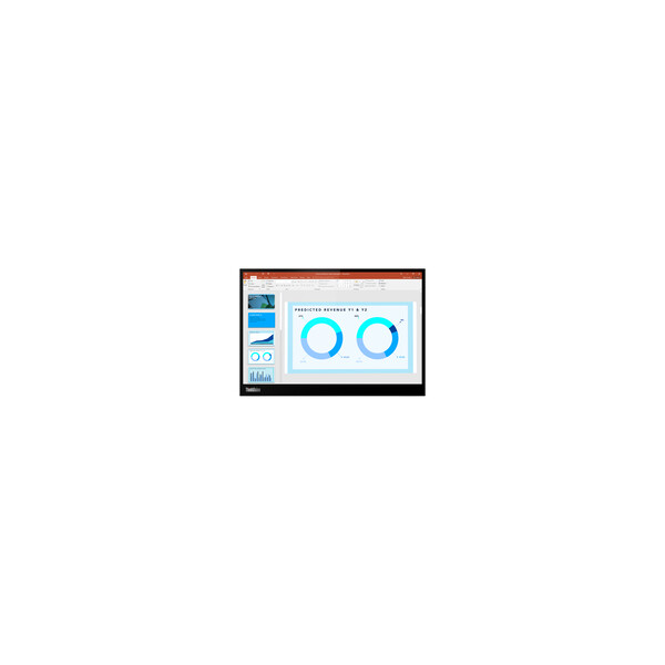 Lenovo ThinkVision M14d - 35,6 cm (14") - 2240 x 1400 Pixel - 2.2K - LED - 8 ms - Schwarz