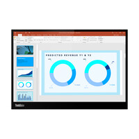 Lenovo ThinkVision M14d - 35,6 cm (14") - 2240 x 1400 Pixel - 2.2K - LED - 8 ms - Schwarz