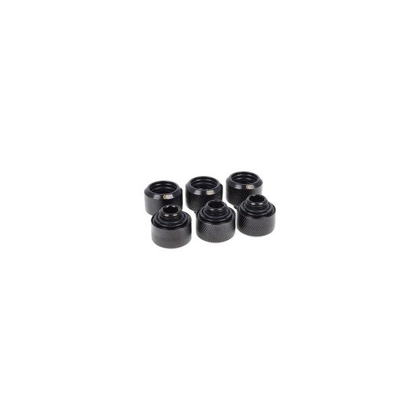 Alphacool 8748643 - Schwarz - Messing - Männlich/Weiblich - 1/4 Zoll - 18 mm - 2,1 cm