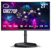 Cooler Master GM27QP Curved Gaming Monitor VA Adaptive Sync - Flachbildschirm (TFT/LCD) - 68,6 cm