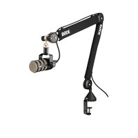 RODE RØDE PSA1+ - Boom Mikrofonständer - Schreibtisch-Montagebasis - Schwarz - 3/8 Zoll - • PodMic • Procaster • Broadcaster • NT1 • NT1-A • NT-USB • NT-USB Mini • VideoMic NTG • Podcaster - 65 mm