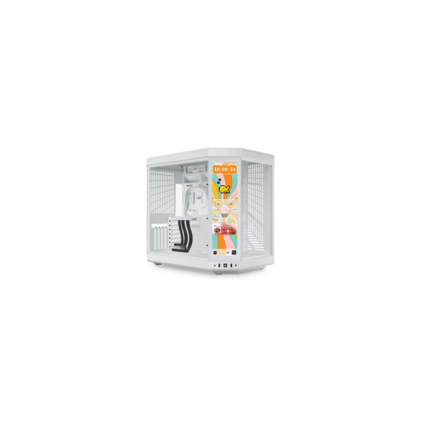 HYTE Y70 Touch Infinite Midi Tower White - Midi/Minitower - ATX