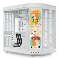 HYTE Y70 Touch Infinite Midi Tower White - Midi/Minitower...