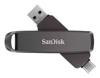 SanDisk Extreme Pro Dual Drive - USB-Flash-Laufwerk - Secure Digital (SD) - 0,88 GB