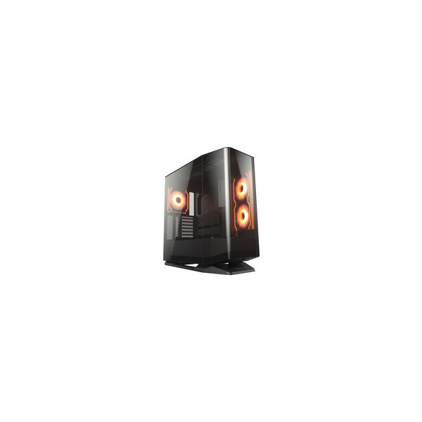 Cougar Gehäuse Midi-Tower FV270 ARGB Schwarz - Midi/Minitower - ATX