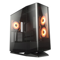Cougar Gehäuse Midi-Tower FV270 ARGB Schwarz - Midi/Minitower - ATX
