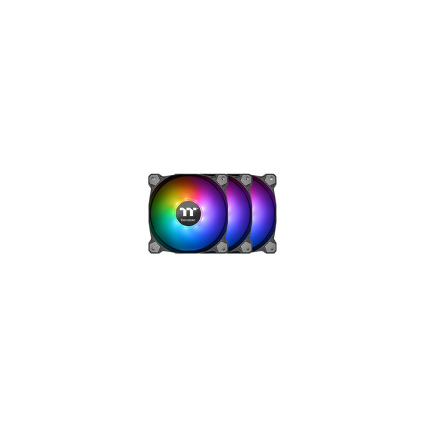 Thermaltake Pure 12 ARGB - Ventilator - 12 cm - 500 RPM - 1500 RPM - 56,45 cfm - Schwarz