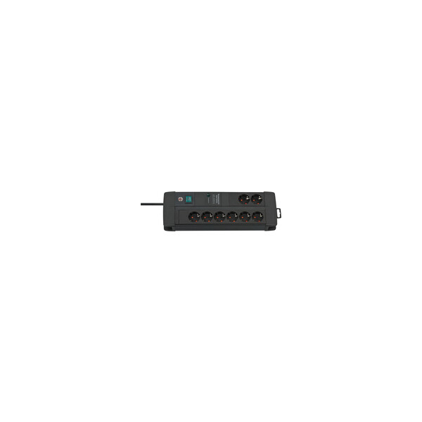 Brennenstuhl Premium-Line Steckdosenleiste 8-fach Duo schwarz - Steckdosenleiste - 3 m