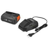 Gardena PBA 18V/45 + AL 1830 CV - Batterie- & Ladegerät-Set - Lithium-Ion (Li-Ion) - 2,5 Ah - 18 V - Gardena - Schwarz - Orange