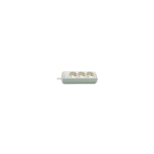 Brennenstuhl Eco-Line - 3 m - 3 AC-Ausgänge - Weiß - Weiß