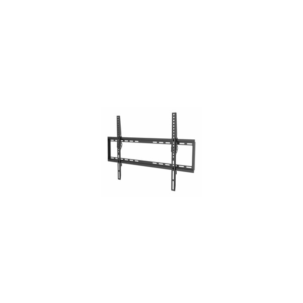 IC Intracom Ultraflache TV-Wandhalterung - Für Bildschirme von 37" bis 70" und bis zu 35 kg - 0 bis 8Â° neigbar - extraflache Bauform - schwarz - 35 kg - 94 cm (37") - 177,8 cm (70") - 200 x 200 mm - 600 x 400 mm - Schwarz