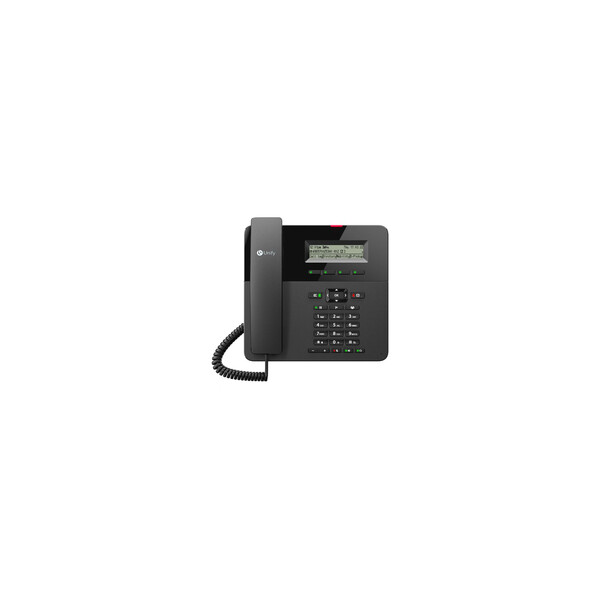 Unify OpenScape Desk Phone CP210 - Analoges Telefon - Kabelgebundenes Mobilteil - Freisprecheinrichtung - Schwarz