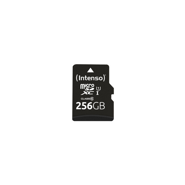 Intenso microSD Karte UHS-I Premium - 256 GB - MicroSD - Klasse 10 - UHS-I - 90 MB/s - Class 1 (U1)