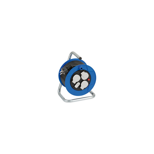 Brennenstuhl 1079180600 - 15 m - 3 AC-Ausgänge - Indoor - IP20 - Polyvinylchlorid (PVC) - Kunststoff - Schwarz - Blau - Weiß