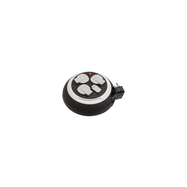 Brennenstuhl 1109220600 - 3 m - 3 AC-Ausgänge - Indoor - IP20 - Polyvinylchlorid (PVC) - Kunststoff - Schwarz - Weiß