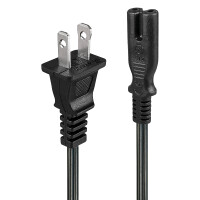 Lindy Stromkabel (110 Volt Wechselstrom) - NEMA 1-15 (M) - IEC 320 EN 60320 C7