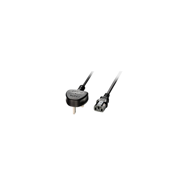 Lindy Stromkabel - IEC 60320 C13 (M) bis BS 1363 (M) - 5 m