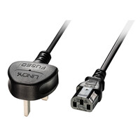 Lindy Stromkabel - IEC 60320 C13 (M) bis BS 1363 (M) - 5 m