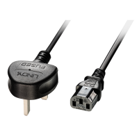 Lindy Stromkabel - IEC 60320 C13 (M) bis BS 1363 (M) - 5 m