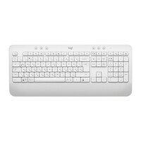 Logitech 920-011036 - Kabellos - Bluetooth - Membran Key Switch - QWERTZ - Weiß - Maus enthalten