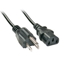 Lindy 30032 5m C13-Koppler C13-Koppler Schwarz Stromkabel