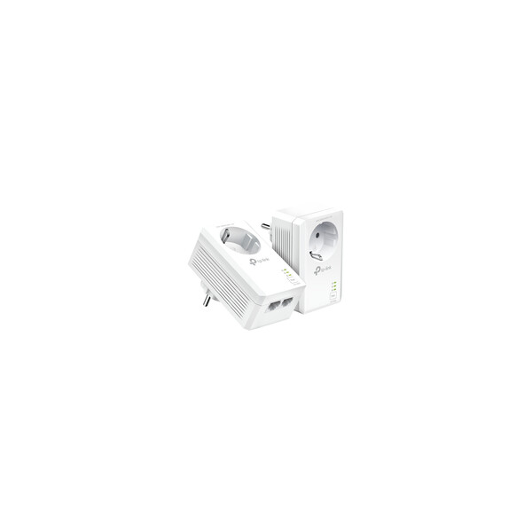 TP-LINK TL-PA7027P V1 Starter Kit - Powerline Adapterkit - 2-Port-Switch