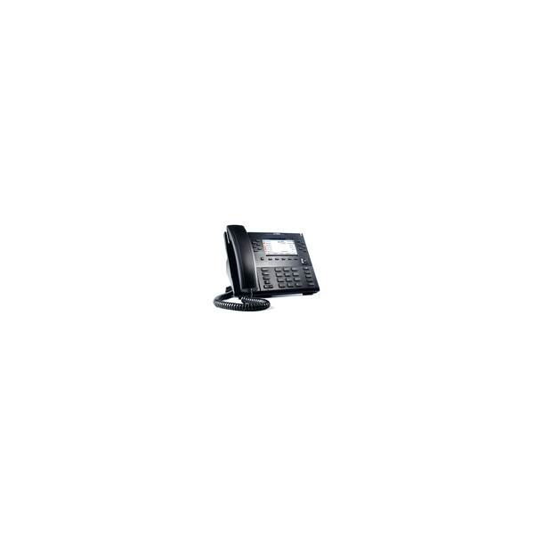 Mitel 80C00003AAA-A - IP-Telefon - Schwarz - Kabelgebundenes Mobilteil - Benutzer - 24 Zeilen - LCD