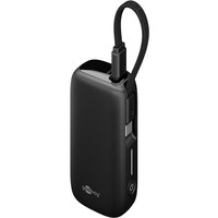 Goobay 76250 - Powerbank Li-Po 20 W USB-A USB-C mit Kabel - Batterie